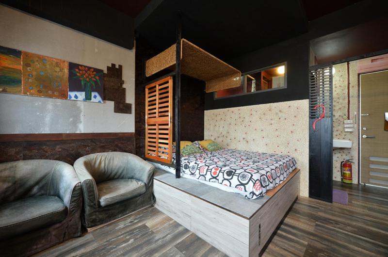Bed and Breakfast Sha Feng Lu Dian Magong Esterno foto